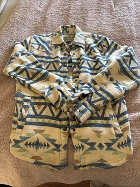 Outback trading co button up